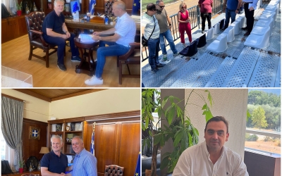 Δημήτρης Πτωχός :  υπογράψαμε μια σειρά από συμβάσεις με σκοπό να   βελτιώσουν την ποιότητα ζωής και τις δυνατότητες άθλησης των πολιτών.