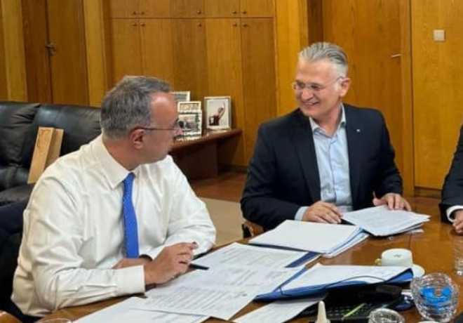 Mε τον Υπουργό Υποδομών Χρήστο Σταϊκούρα συναντήθηκε ο Περιφερειάρχης Πελοποννήσου Δημήτρης Πτωχός| Αρδευτικά, Οδικά και Αντιπλημμυρικά Έργα στο Επίκεντρο