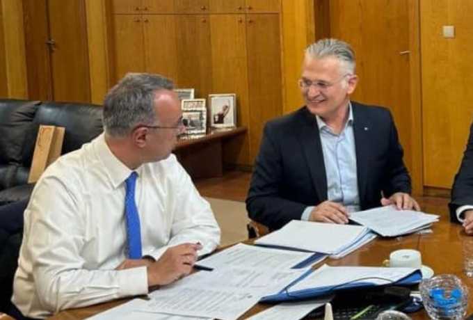 Mε τον Υπουργό Υποδομών Χρήστο Σταϊκούρα συναντήθηκε ο Περιφερειάρχης Πελοποννήσου Δημήτρης Πτωχός| Αρδευτικά, Οδικά και Αντιπλημμυρικά Έργα στο Επίκεντρο