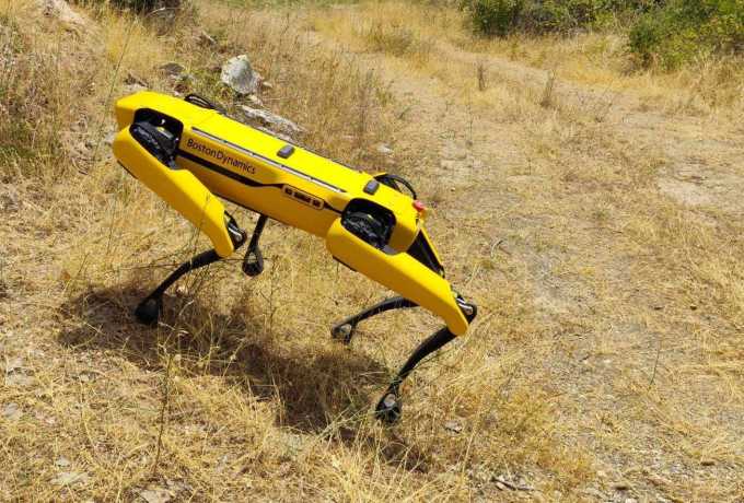 Ρομποτικός σκύλος και drone δοκιμάστηκαν για την προστασία των δασών στο δήμο Καβάλας