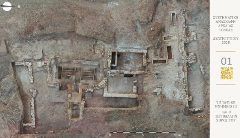 Αρχαία Τενέα: Σημαντικά ευρήματα από τη συστηματική αρχαιολογική έρευνα του 2025
