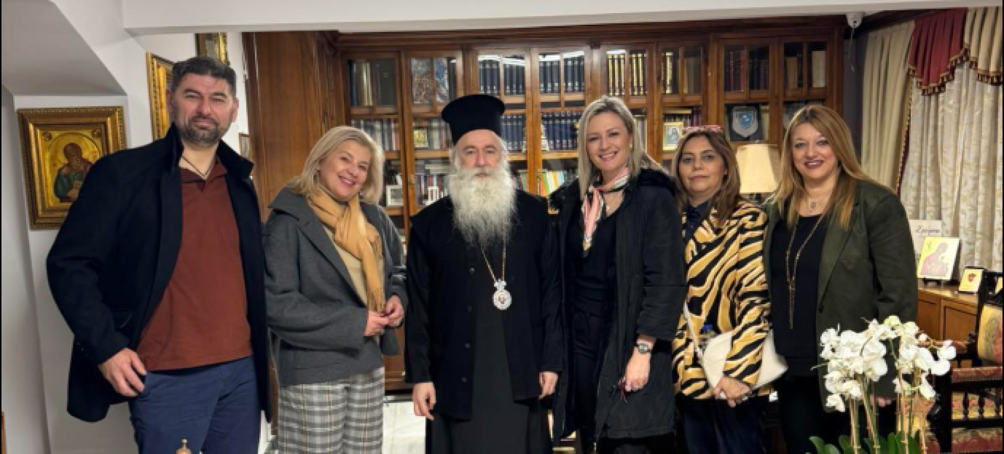 Εθιμοτυπική επίσκεψη του Εμπορικού Συλλόγου Κορίνθου στον Μητροπολίτη κ. Παύλο