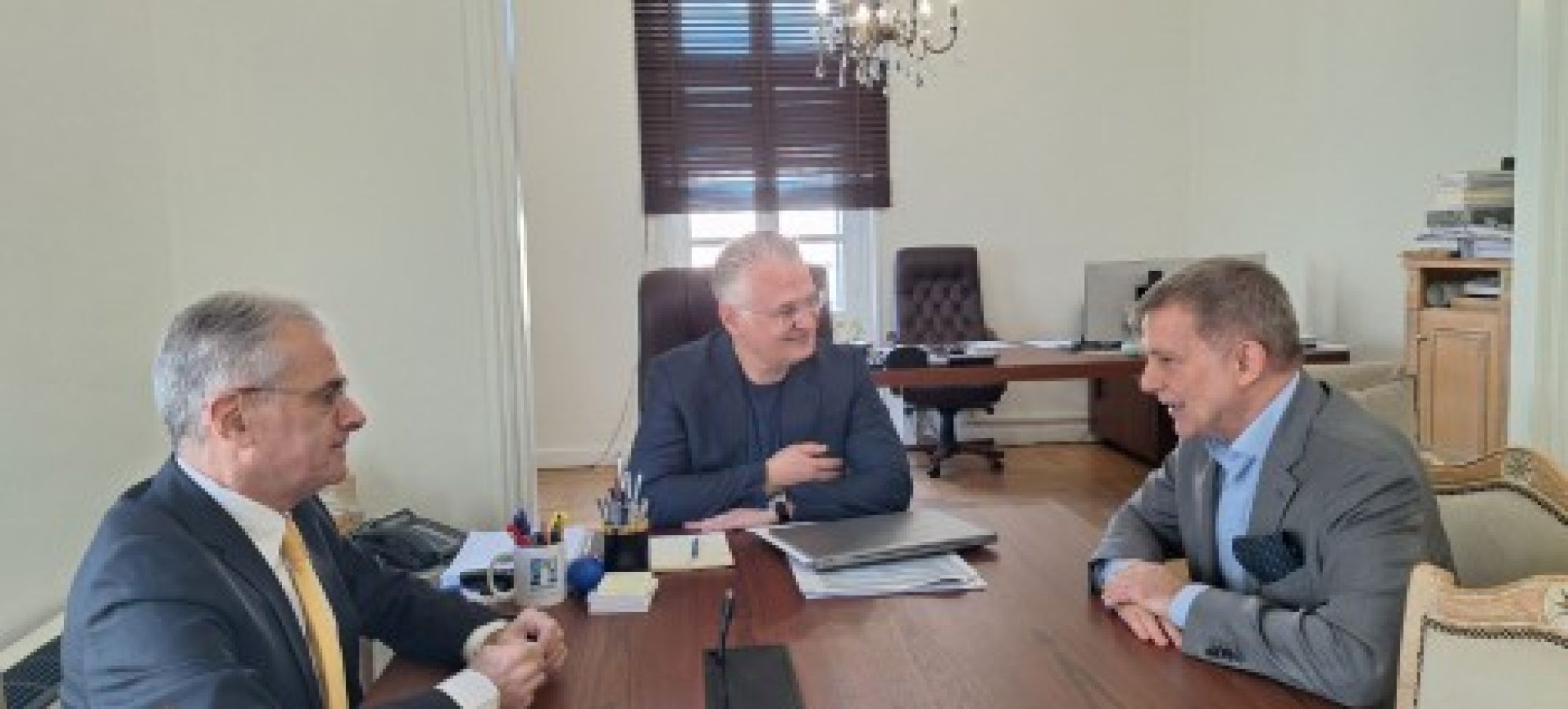 Από τον ευρωπαϊκό σχεδιασμό στην τοπική ανάπτυξη | Συνάντηση του Περιφερειάρχη Δημήτρη Πτωχού με τον Διευθυντή της DG REGIO Nicola De Michelis