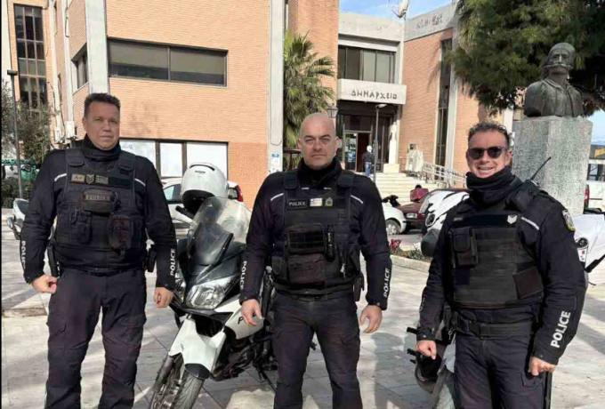 Σημαντική ενίσχυση της αστυνομικής παρουσίας με νέες Ομάδες ΔΙ.ΑΣ. στη Δυτική Κορινθία 