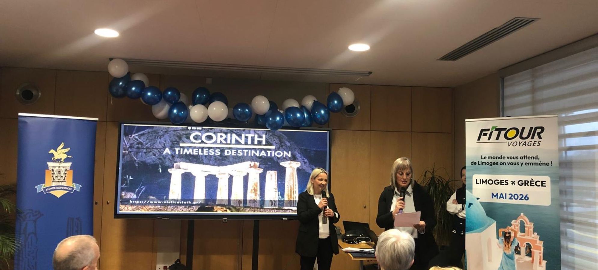 Η Κόρινθος στο «Salon Passion Voyages» - Συνεργασίες με συνέχεια και αποτέλεσμα στη γαλλική τουριστική αγορά