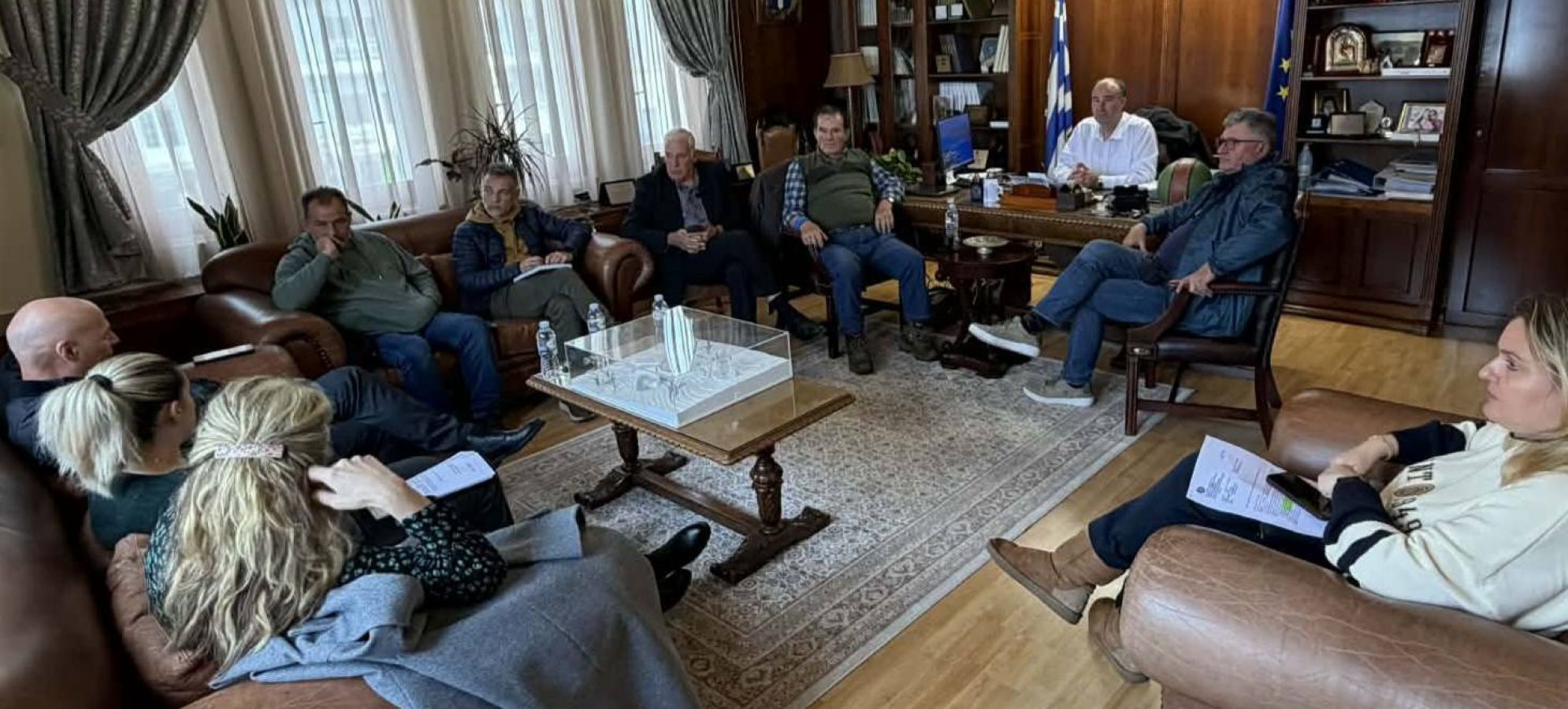 Σχέδιο καθαρισμού της κεντρικής αρδευτικής διώρυγας ΑΟΣΑΚ για το 2026