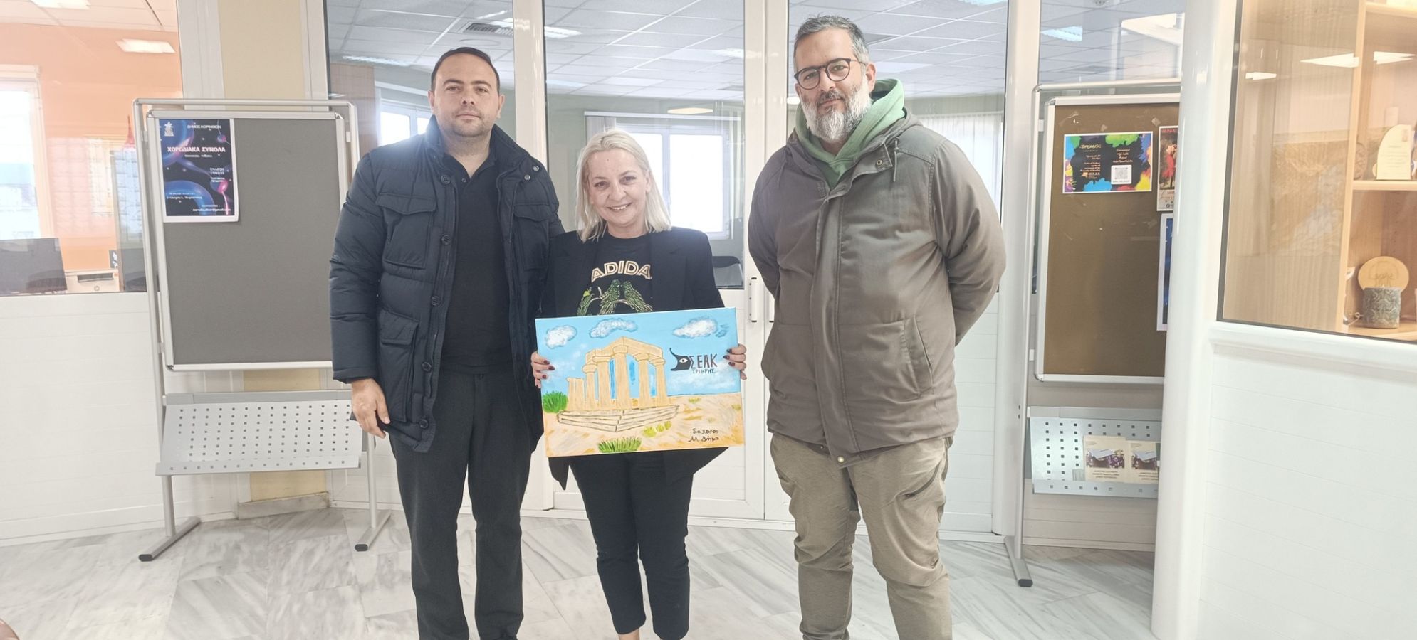 Συνάντηση του Συλλόγου Επαγγελματιών Αρχαίας Κορίνθου με την Αντιδήμαρχο Πολιτισμού και Τουρισμού