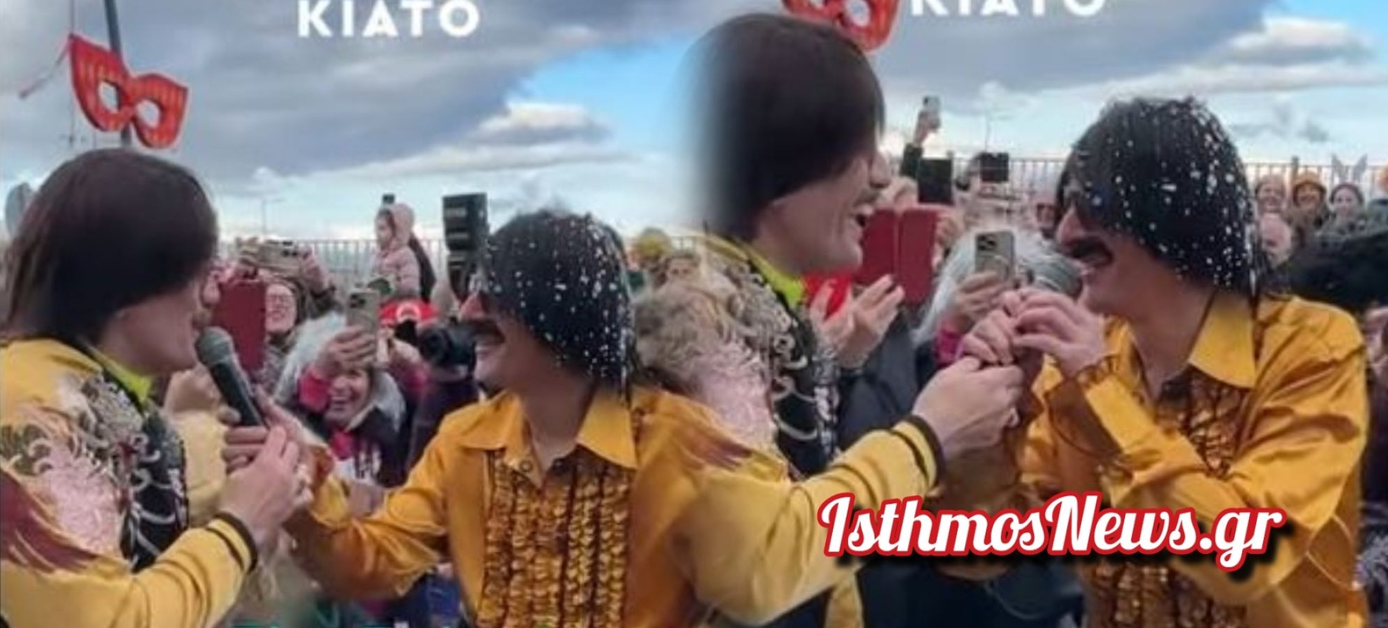 «ΔΥΟ ΤΡΕΛΟΙ ΣΤΗΝ ΙΔΙΑ ΠΟΛΗ!» – Εκρηκτική συνάντηση στο 11ο Σικυώνιο Καρναβάλι ,συνάντηση του Σφήνου με το… «Σφηνάκι» 