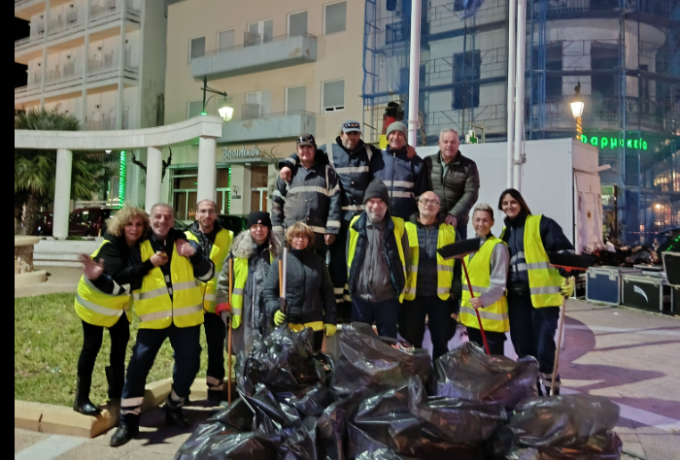 Με συντονισμό και συνεργασία η αποκατάσταση καθαριότητας σε Λουτράκι και Αγίους Θεοδώρους