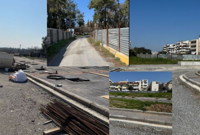 Χρίστος Δήμας: Αυτοψία στην Καλαμαριά για το έργο διάνοιξης της οδού Πόντου ενόψει της επέκτασης του Μετρό