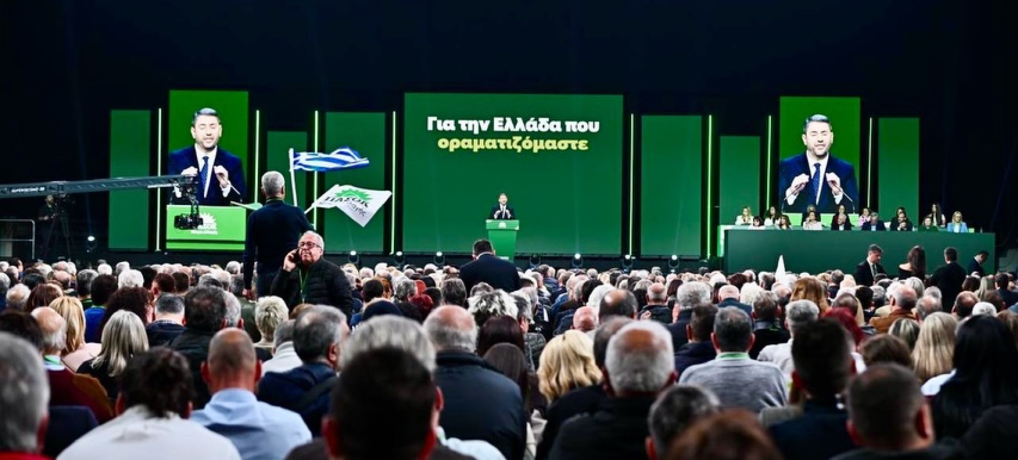 Νίκος Ανδρουλάκης: «Ιστορικό μας χρέος να μετατρέψουμε το συλλογικό “θέλω” σε πολιτικό “μπορώ”»