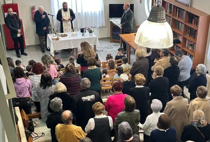 Ευχέλαιο και πασχαλινό παζάρι στο ΚΑΠΗ Ξυλοκάστρου