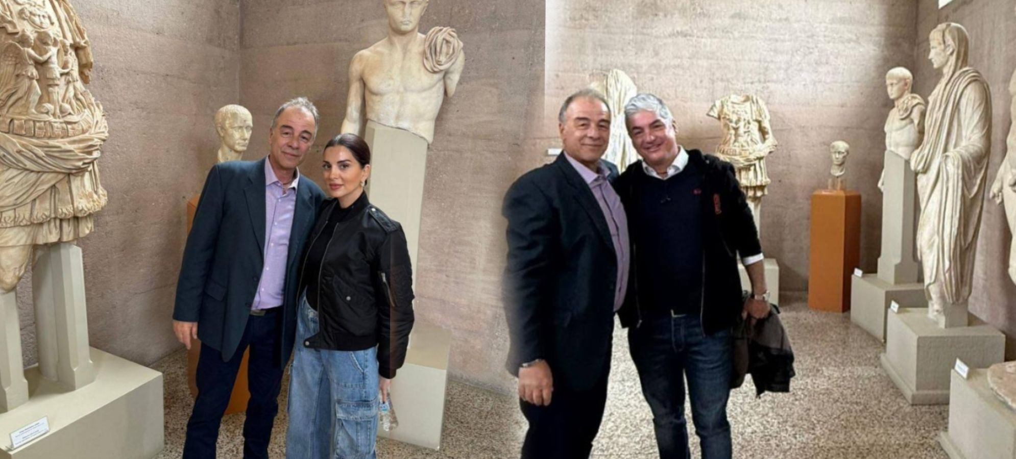 Στην Αρχαία Κόρινθο ο Θέμης Σοφός και η Σταματίνα Τσιμτσιλή – Ξενάγηση στον ιστορικό πλούτο της περιοχής