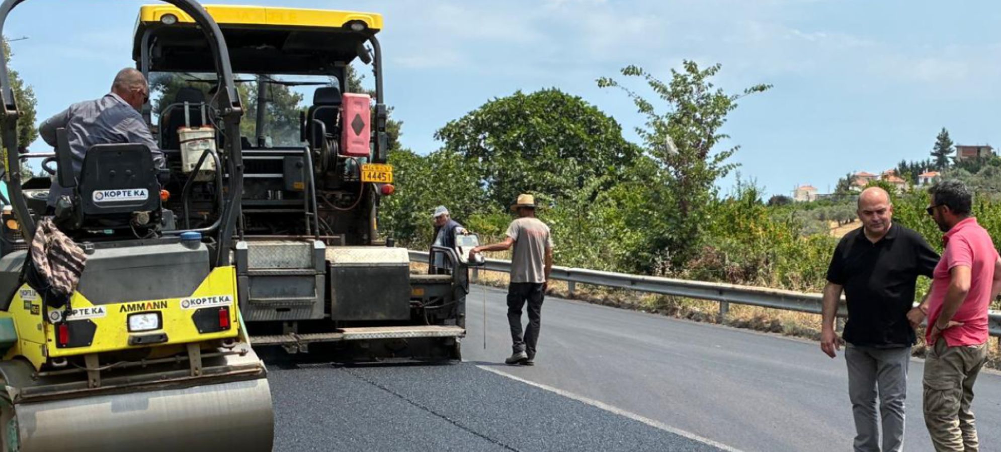 Συνεχίζονται οι εργασίες αποκατάστασης του οδοστρώματος στην Ε.Ο. Ν.10 Ισθμού – Επιδαύρου – Λυγουριού από την Περιφέρεια Πελοποννήσου