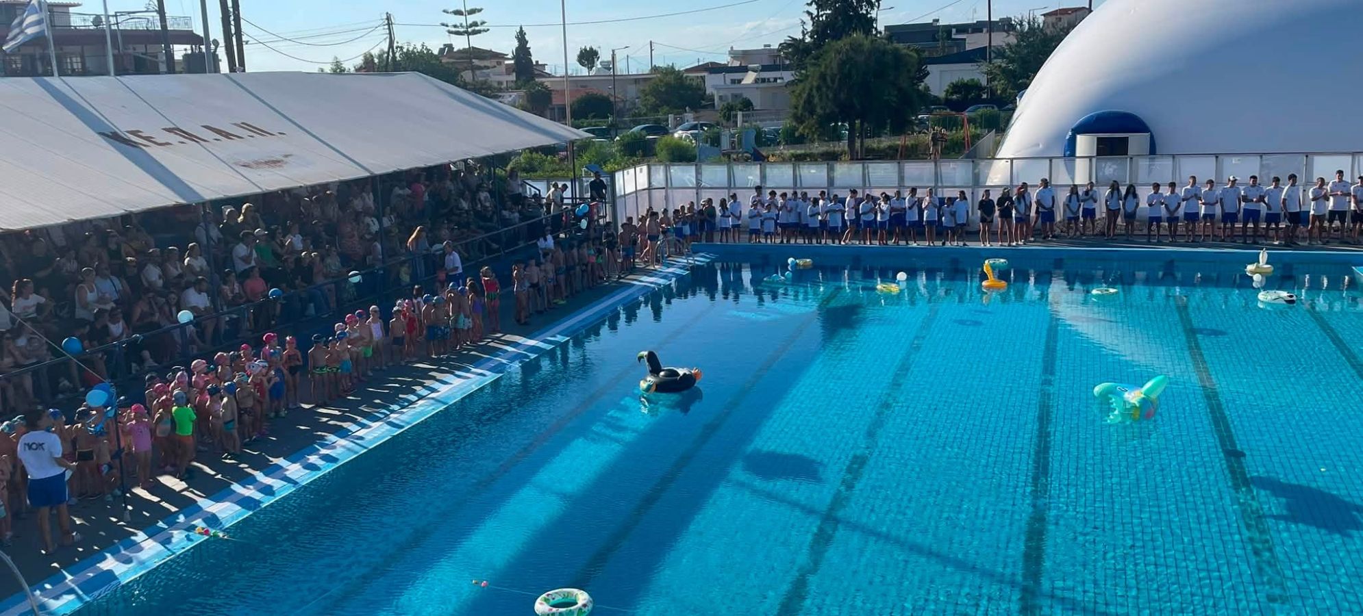 Ναυτικός Όμιλος Κορίνθου: Μεγάλη γιορτή για την έναρξη της Ναυτικής Εβδομάδας στο Δημοτικό Κολυμβητήριο