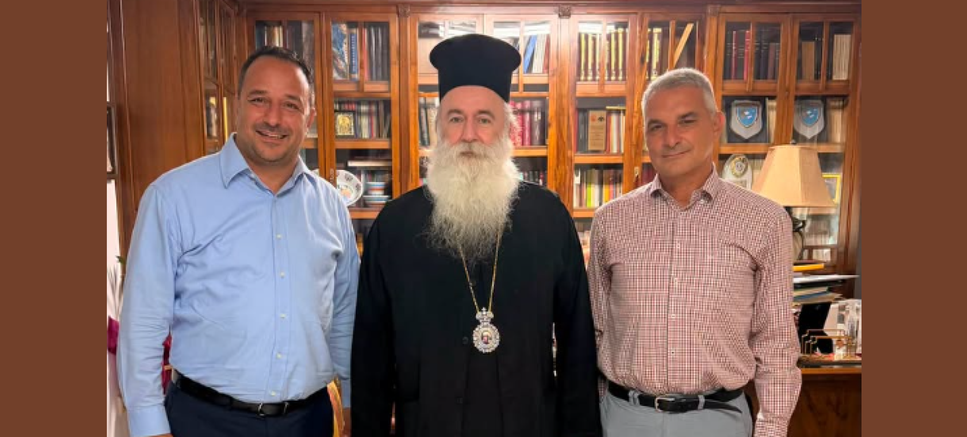 Δημήτρης Φιλιππίδης: Στην Κόρινθο για μια ξεχωριστή συνάντηση με τον Μητροπολίτη κ. Παύλο