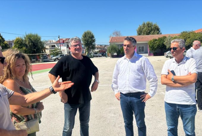 Χρίστος Δήμας: Στα σχολεία της Κορινθίας πριν το πρώτο κουδούνι