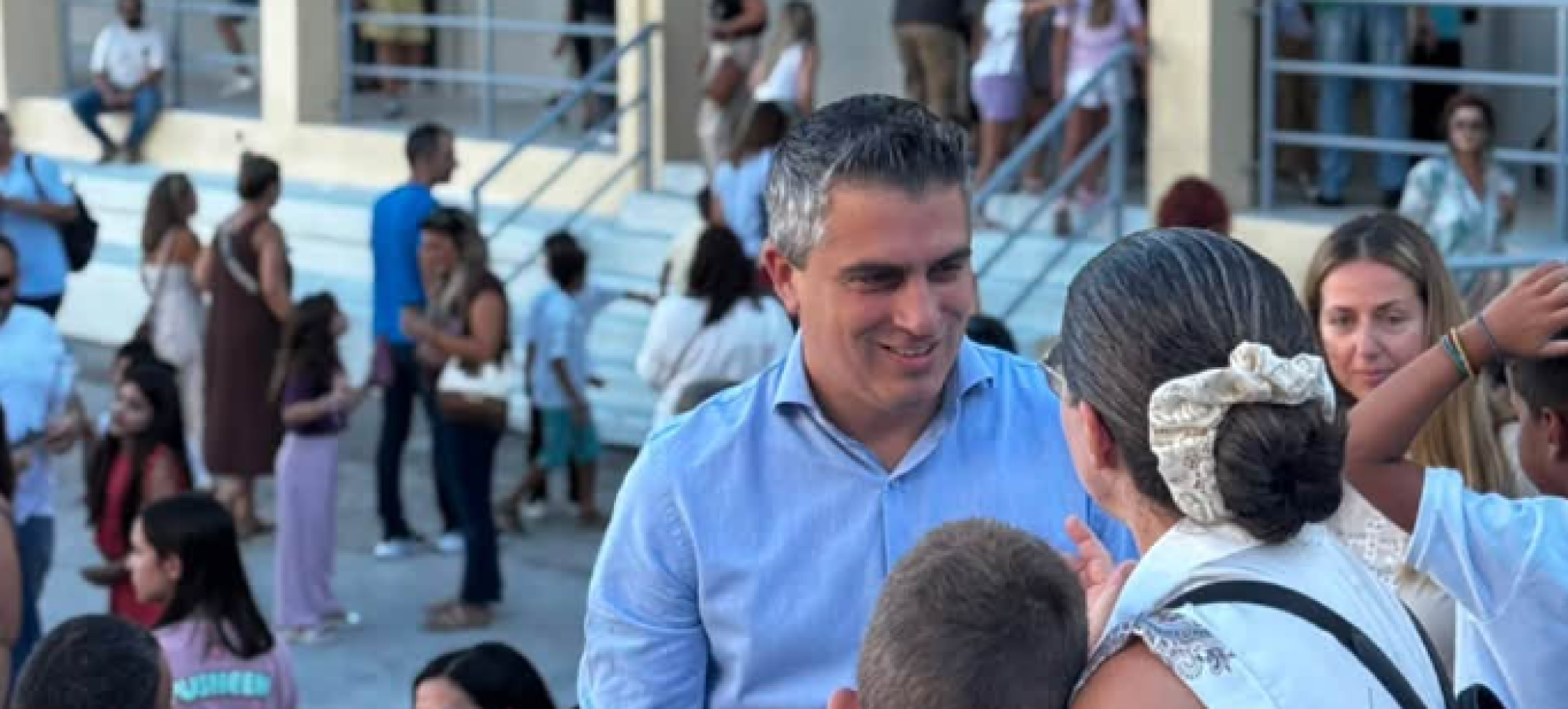 Χρίστος Δήμας: Αγιασμός σε σχολεία της Κορίνθου &amp; το πρόγραμμα «Μαριέττα Γιαννάκου»