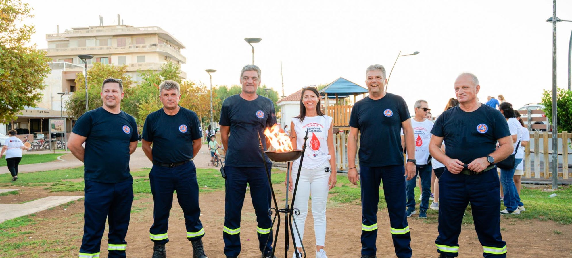 Η «Φλόγα της Αγάπης» άναψε στο Κιάτο – 24η Πανελλήνια Λαμπαδηδρομία