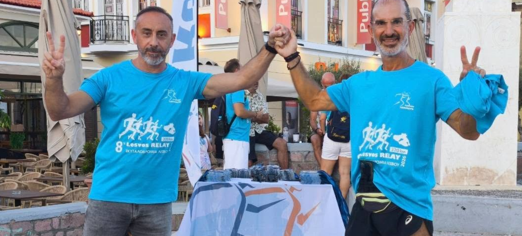 Ευάγγελος Γεωργακόπουλος στο Lesvos Relay: 320 χλμ. με μήνυμα