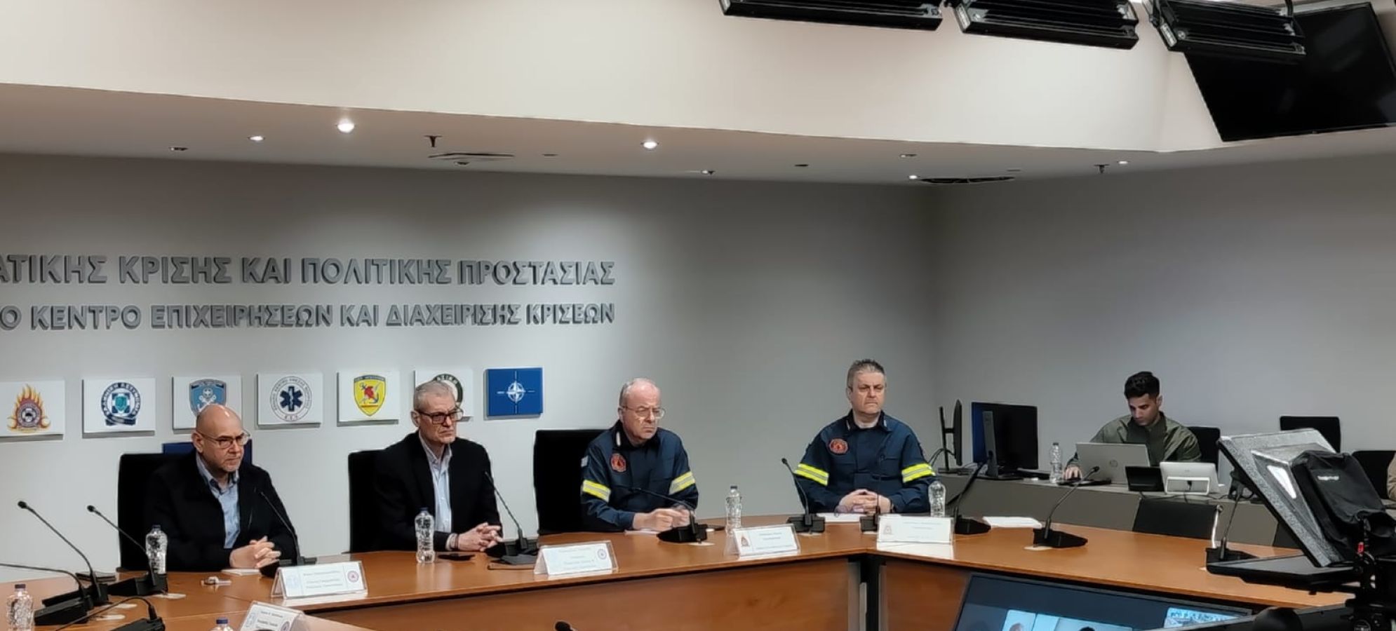 Συνεδρίαση Επιτροπής Εκτίμησης Κινδύνου για την κακοκαιρία στην Κρήτη