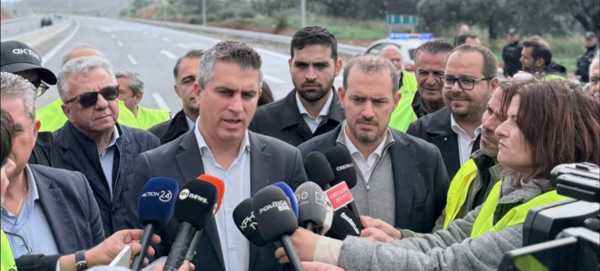 Χρίστος Δήμας: Στην κυκλοφορία τα πρώτα 10 χλμ. του ΒΟΑΚ