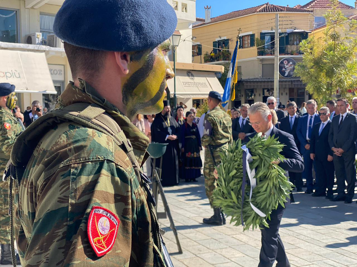 Δημήτρης Πτωχός: «Η 28η Οκτωβρίου συμβολίζει την αντοχή και την ενότητα του Έθνους»