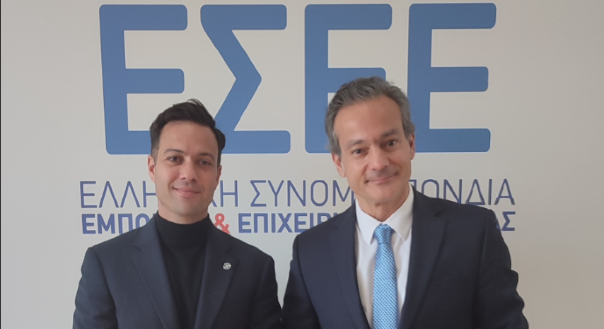 Συνάντηση Στ. Καφούνη – Γ. Χατζή (ΠΟΞ): Στο επίκεντρο προκλήσεις και προοπτικές για το εμπόριο και τον ξενοδοχειακό τουρισμό