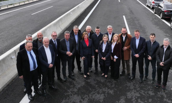 Παράδοση στην κυκλοφορία του τελευταίου τμήματος του Αυτοκινητόδρομου Πάτρα – Πύργος: Μιντιλόγλι – Καμίνια