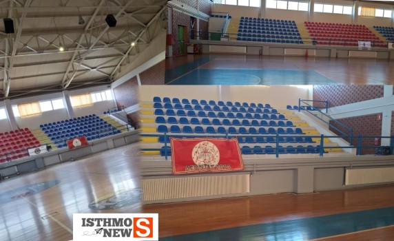 «ΛΕΟΝΤΑΣ 2014»: Ευχαριστίες προς τον Δήμο Κορινθίων για την αποκατάσταση του Κλειστού Γυμναστηρίου Λεχαίου