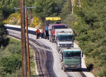 Συνέχεια έργων αγροτικής οδοποιίας στο δήμο Νεμέας