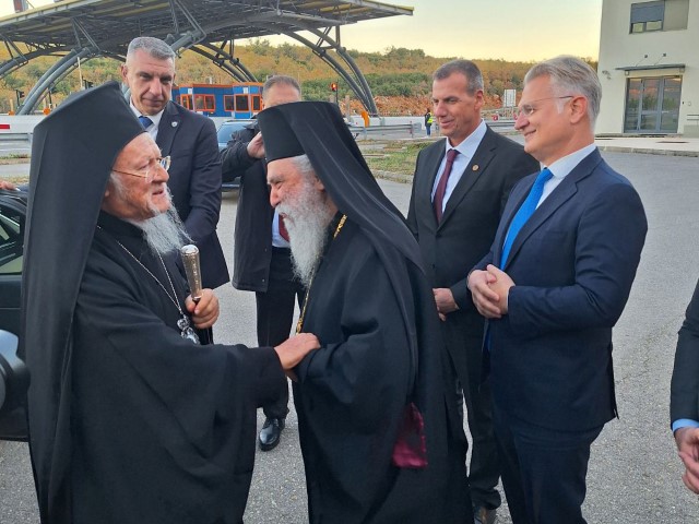 Oikoumenikos Patriarchis Vartholomaios sti Sparti 26112024 1