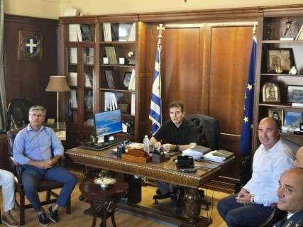 Στην Π.Ε. Κορινθίας ο Υπουργός Προστασίας του Πολίτη Μιχάλης Χρυσοχοΐδης