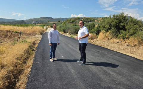 Παρεμβάσεις ασφαλτόστρωσης στο Επαρχιακό Δίκτυο Ξυλόκαστρο–Ζεμενό από την Περιφέρεια Πελοποννήσου