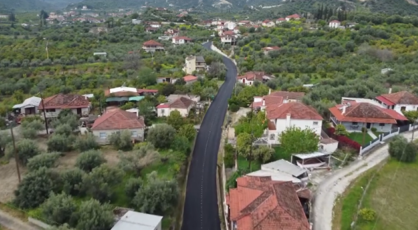 Π.Ε. Κορινθίας  | Νέα Ασφαλτόστρωση 6km Ξυλόκαστρο-Ρίζα-Τρίκαλα 