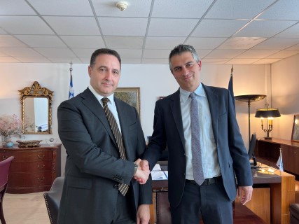 Επίσκεψη του Χρίστου Δήμα στην Υπηρεσία Πολιτικής Αεροπορίας (ΥΠΑ)