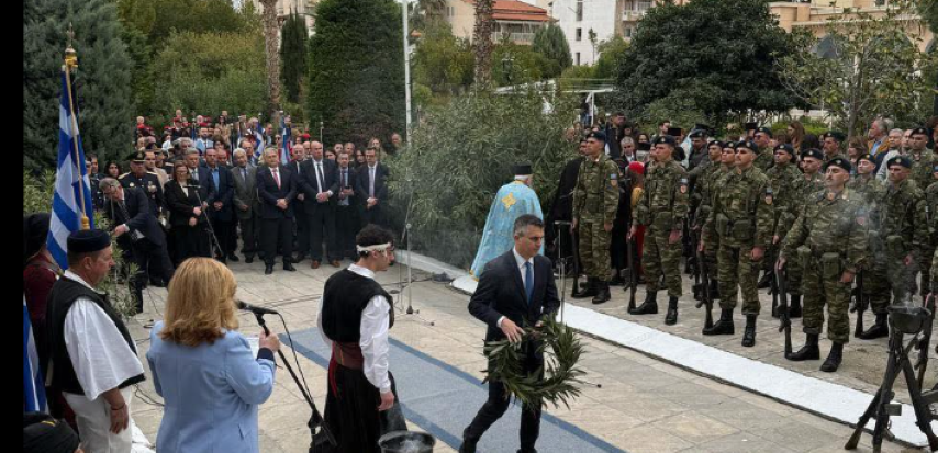 25η Μαρτίου : Παρουσία του Υπουργού Υποδομών και Μεταφορών Χρ. Δήμα πραγματοποιήθηκε η παρέλαση στην Κόρινθο 