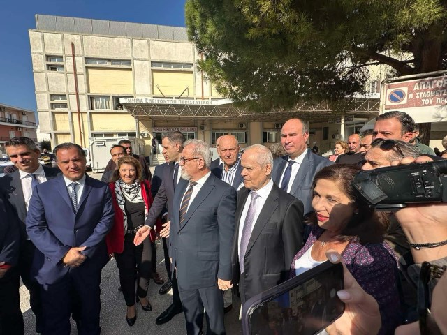  Παρουσία  του Υπουργού Υγείας η τελετή αποδοχής της δωρεάς του Βαρδινογιάννειου Ιδρύματος στο Νοσοκομείο Κορίνθου