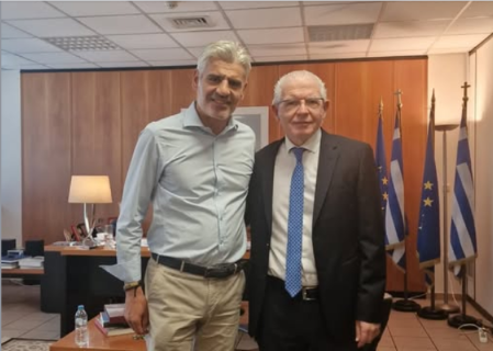 Γιώργος Φερετζάνης : Επίσκεψη στα Κεντρικά Γραφεία του ΕΛΓΑ – Ενημέρωση με Κορινθιακό Ενδιαφέρον
