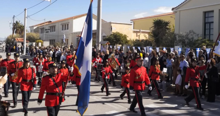 Η Φιλαρμονική Δερβενίου στην εκδήλωση απελευθέρωσης της Πάτρας από τους Οθωμανούς