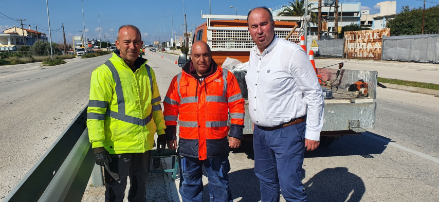 Επιχείρηση καθαρισμού στον Ισθμό - Παρέμβαση της Περιφέρειας Πελοποννήσου