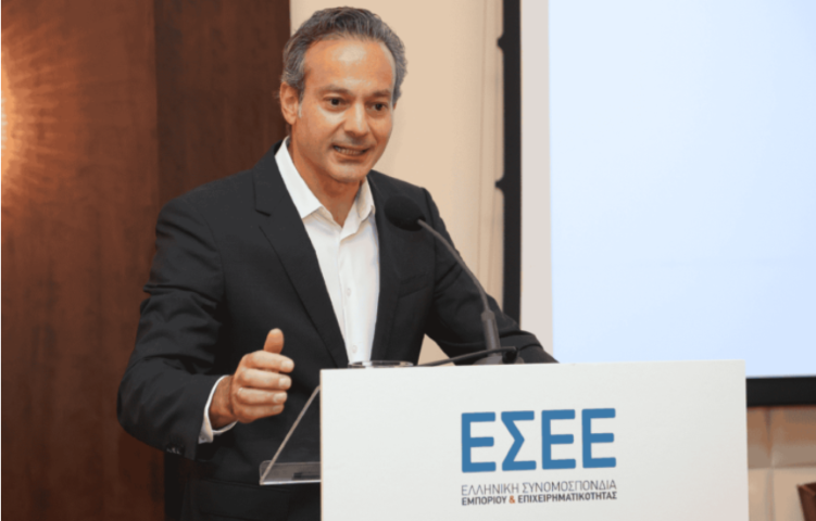 Πρόεδρος της ΕΣΕΕ  Σταύρος Καφούνης - Ισχυρό Εμπόριο σε ασταθές περιβάλλον