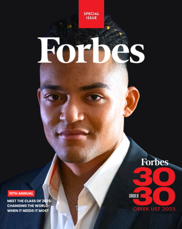 Ο Εμμανουήλ Καραλής στο εξώφυλλο του Forbes