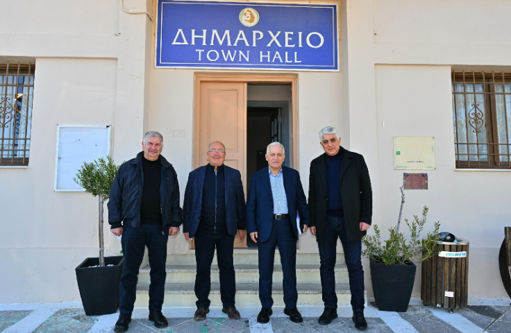 Στη Σαντορίνη μετέβη σήμερα αντιπροσωπεία της ΚΕΔΕ