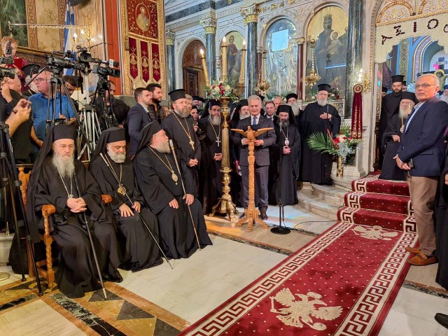 Με Τιμή και Πίστη υποδέχτηκε τον Νέο Μητροπολίτη Μαντινείας και Κυνουρίας κ. Επιφάνιο η Τρίπολη