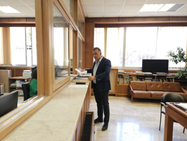 Π.ΠΙΤΣΑΚΗΣ | Κατέθεσε  τoν συνδυασμό των 82 υποψηφίων - 2 Δεκεμβρίου ξεκινάμε, λίγη υπομονή!