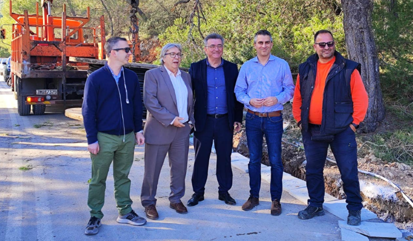 Χρ. Δήμας | Αυτοψία στα έργα υπογειοποίησης των δικτύων του ΔΕΔΔΗΕ σε Σοφικό, Ρειτό και Κατακάλι