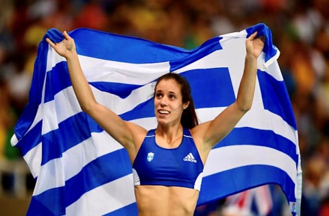 Σαν σήμερα 19/8/2016 η Κατερίνα Στεφανίδη νέα Βασίλισσα των αιθέρων στο ΡΙΟ 2016