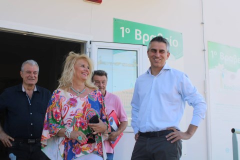 Επίσκεψη Χρίστου Δήμα σε 11 σχολεία της Κορινθίας που ανακαινίζονται μέσω του προγράμματος «Μαριέττα Γιαννάκου»