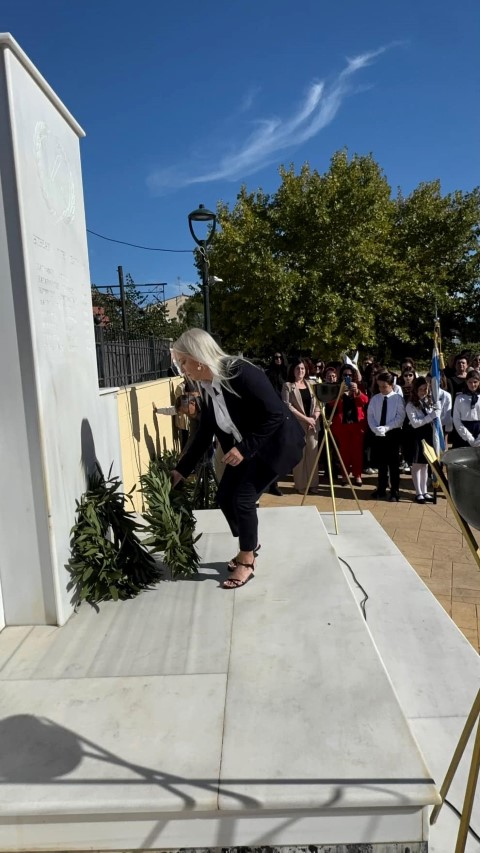 Στις εορταστικές εκδηλώσεις της Δημοτικής Κοινότητας  Σολομού βρέθηκε η Δήμητρα Τσουλουχά
